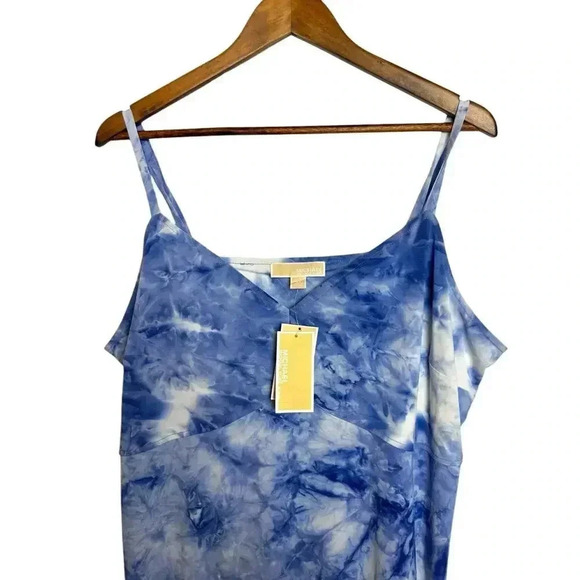 COPY - NWT Michael Michael Kors tie dye empire waist spaghetti strap maxi dress… - Picture 7 of 9